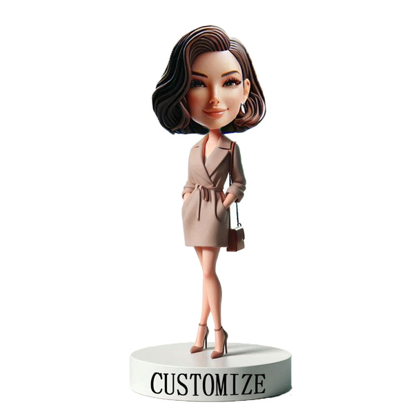 Fashion Lady BOBBLEHEAD PERSONNALISÉ