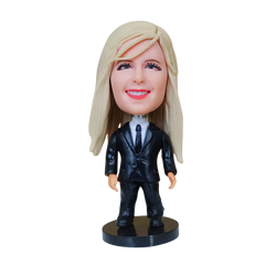 2.5 inch business suit men and women custom bobblehead dolls $39.83