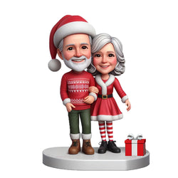 Christmas couple Custom Bobblehead（2）