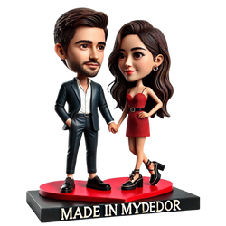 Modern Couple Custom Bobblehead（11）