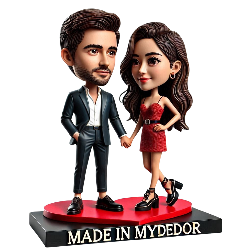 Modern Couple Custom Bobblehead（11）