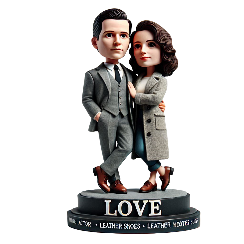 Modern Couple Custom Bobblehead（1）