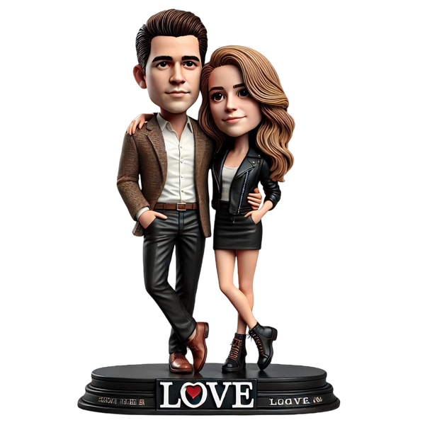 Modern Couple Custom Bobblehead（2）