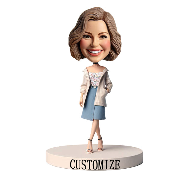 Fashion Lady CUSTOM BOBBLEHEAD（2）