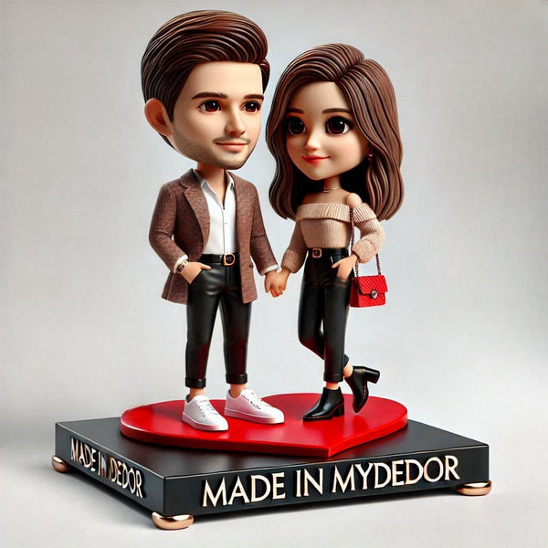 Modern Couple Custom Bobblehead（10）