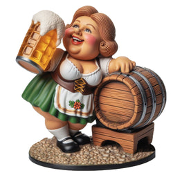 Oktoberfest Beer Drinking Women Series Mydedor Customized Bobblehead Doll 1