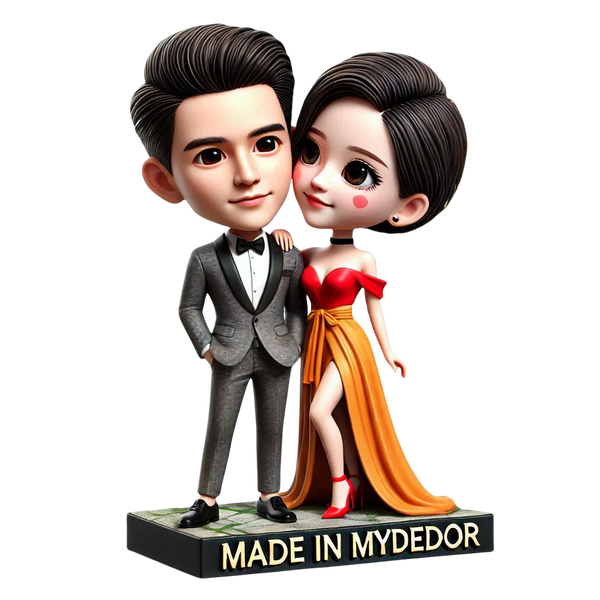 Modern Couple Custom Bobblehead（8）